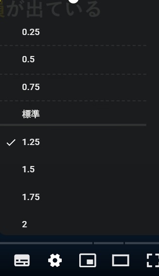 Youtube再生速度